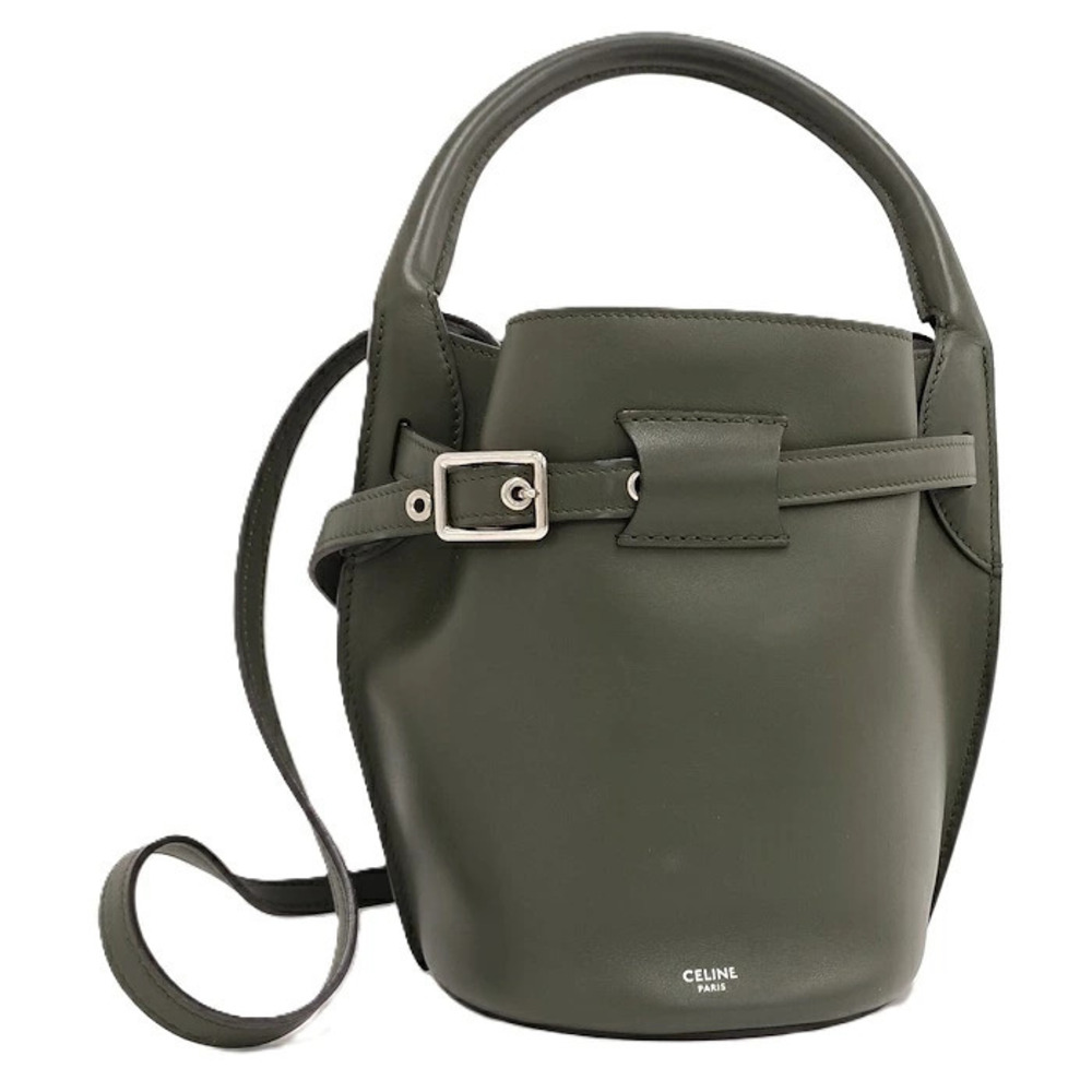 Celine Big Bag Bucket bag smooth calfskin leather Black